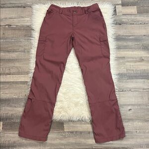 Duluth Trading Co Women's Boot Cut Pants - Burgundy